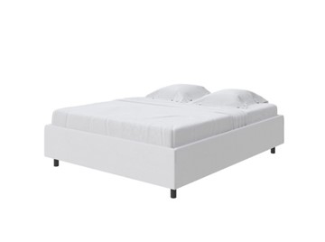 Двуспальная кровать Como (Veda) Base 1 140x200, Экокожа (Белый) в Твери