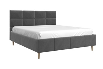 Спальная кровать Ханна 180х200 (Холодный Серый) с основанием в Твери