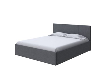 Кровать спальная Helix Plus 160х200, Рогожка (Savana Grey (серый)) в Твери