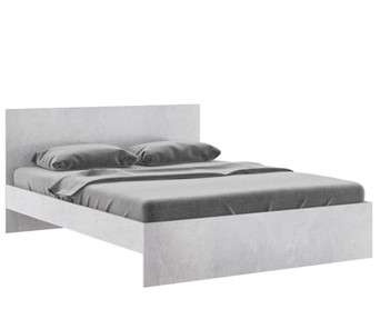 Кровать 2-спальная Осло М14 с настилами Лайт (Цемент светлый) в Твери