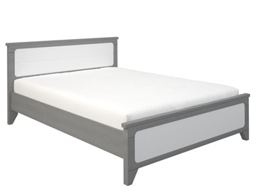 Кровать 2-спальная Боринское Соня 1400, Серый/Белый в Твери