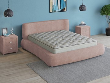 Кровать спальная Zephyr 180х200, (Велсофт Винтажный розовый) в Твери