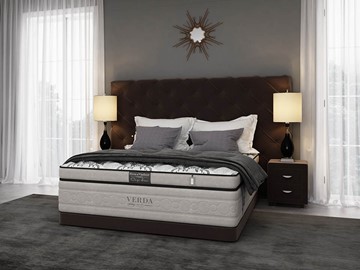 Кровать спальная Style/Basement 160х200, Флок (Велсофт Спелая слива) в Твери