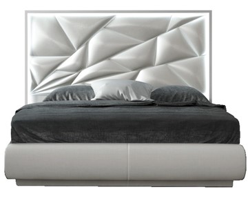 Кровать FRANCO KIU 1242 с LED подсветкой изголовья (160х200) в Твери