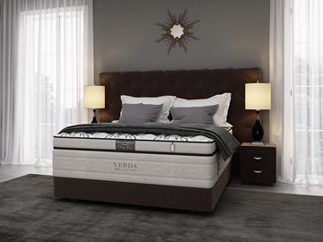 Кровать в спальню Style/Podium M 160х200, Флок (Велсофт Спелая слива) в Твери