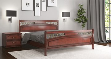 Двуспальная кровать СВ-Стиль Цезарь 160*200 с основанием в Твери