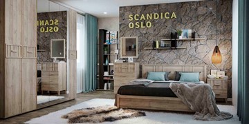 Набор мебели для спальни SCANDICA OSLO №1 в Твери