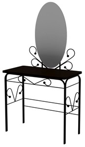 Дамский столик черный, венге в Твери