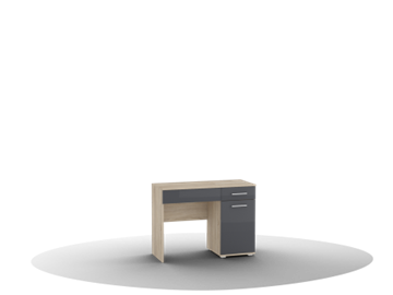 Косметический стол Silvia, Ст-01, цвет фасада антрацит в Твери