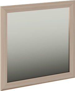 Зеркало настенное Глэдис М29 (Шимо светлый) в Твери