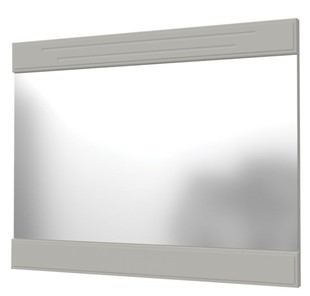 Настенное зеркало Олимп с декоративными планками (фисташковый) в Твери