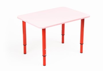 Растущий стол Кузя (Розовый,Красный) в Твери