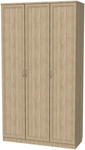 Распашной шкаф 106 3-х створчатый, цвет Дуб Сонома в Твери