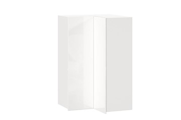 Шкаф кухонный угловой высокий Шервуд, ЛД 281.570.000.170, белый/белый глянец в Твери