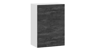Настенный шкаф Детройт 1В5 (Белый/Угольный Камень) в Твери