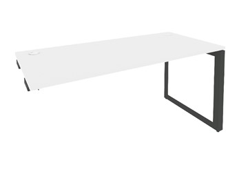 Стол приставка O.MO-SPR-4.8 Антрацит/Белый бриллиант в Твери