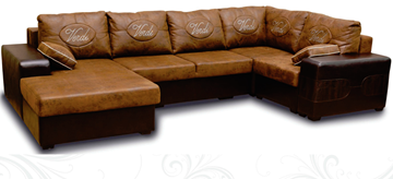 П-образный диван Verdi Плаза 405х210 в Твери