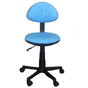 Детское комьютерное кресло LB-C 02, цвет голубой в Твери