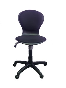 Детское крутящееся кресло LB-C 03, цвет черный в Твери
