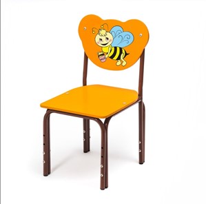 Детский растущий стул Пчелка (Кузя-ПЧ(1-3)ОК) в Твери
