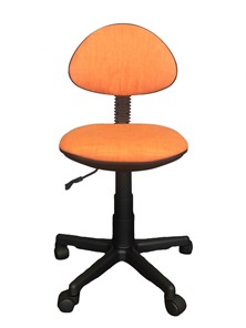 Детское вращающееся кресло LB-C 02, цвет оранжевый в Твери