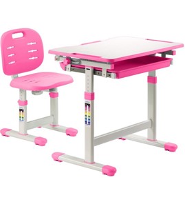 Детский стол-трансформер SET Holto-2 розовый в Твери