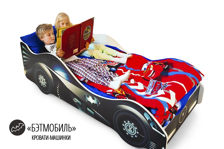 Детская кровать-машина Бэтмобиль в Твери - изображение 4
