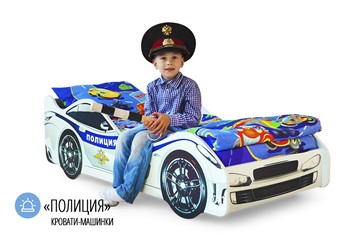 Кровать-машина детская Полиция в Твери - предосмотр 1
