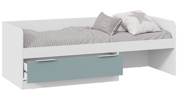 Кровать детская Марли Тип 1 (Белый/Серо-голубой) в Твери - предосмотр 1