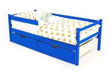 Детская кровать-тахта Skogen синяя в Твери