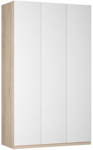 Шкаф 3-дверный Реал распашной (Push to open; R-198х135х45-1-PO), без зеркала в Твери