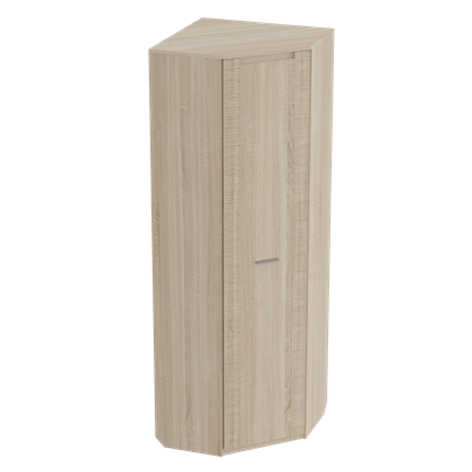 Шкаф угловой Элана, Дуб сонома 720х720х208 в Твери - изображение