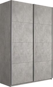 Шкаф 2-х створчатый Прайм (ДСП/ДСП) 1400x570x2300, бетон в Твери