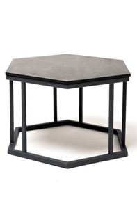 Интерьерный стол Женева  цвет серый гранит  RC658-50-50-4sis в Твери - предосмотр