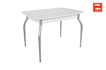 Обеденный раздвижной стол Танго, белый/белый в Твери