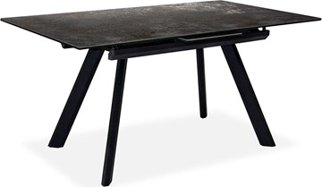 Обеденный раздвижной стол Бордо 1CQ 140х85 (Oxide Nero/Графит) в Твери