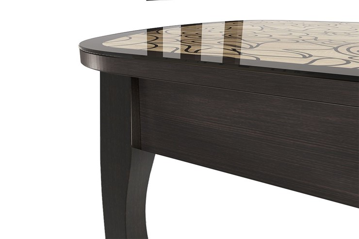 Кухонный раздвижной стол Экстра 2 цвет венге-арабика (1000х600х745) в Твери - изображение 1
