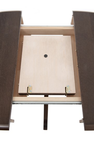 Раздвижной стол Фабрицио-1 исп. Эллипс, Тон 8 Покраска + патина с прорисовкой (на столешнице) в Твери - изображение 4
