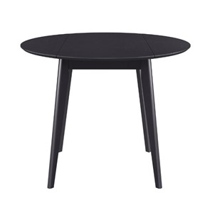 Кухонный раздвижной стол Орион Drop Leaf 100, Черный в Твери