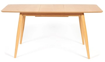 Кухонный раскладной стол Pavillion (Павильон) бук/мдф 80x120+40x75, Натуральный арт.13982 в Твери - предосмотр 3
