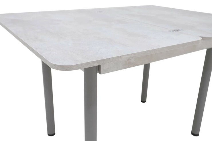 Кухонный раскладной стол Прайм-3Р, Цемент светлый в Твери - изображение 3