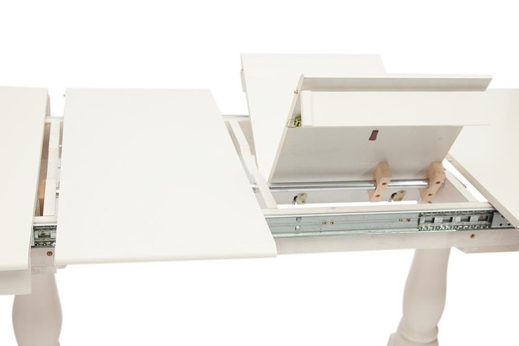 Раздвижной стол Siena ( SA-T6EX2L ) 150+35+35х80х75, ivory white (слоновая кость 2-5) арт.12490 в Твери - изображение 2