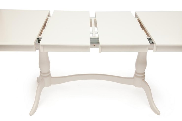 Раздвижной стол Siena ( SA-T6EX2L ) 150+35+35х80х75, ivory white (слоновая кость 2-5) арт.12490 в Твери - изображение 3