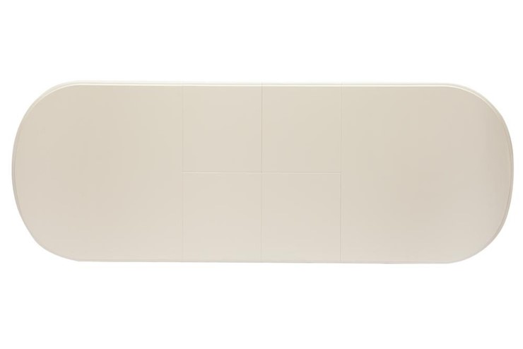 Раздвижной стол Siena ( SA-T6EX2L ) 150+35+35х80х75, ivory white (слоновая кость 2-5) арт.12490 в Твери - изображение 4