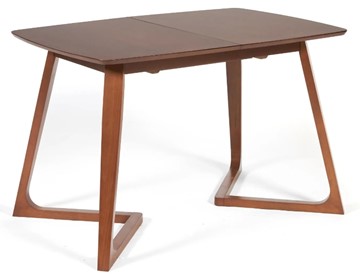 Раздвижной стол VAKU (Ваку) бук/мдф 80x120+40x75, Коричневый арт.13986 в Твери