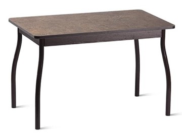 Кухонный стол Орион.4 1200, Пластик Урбан коричневый/Коричневый в Твери