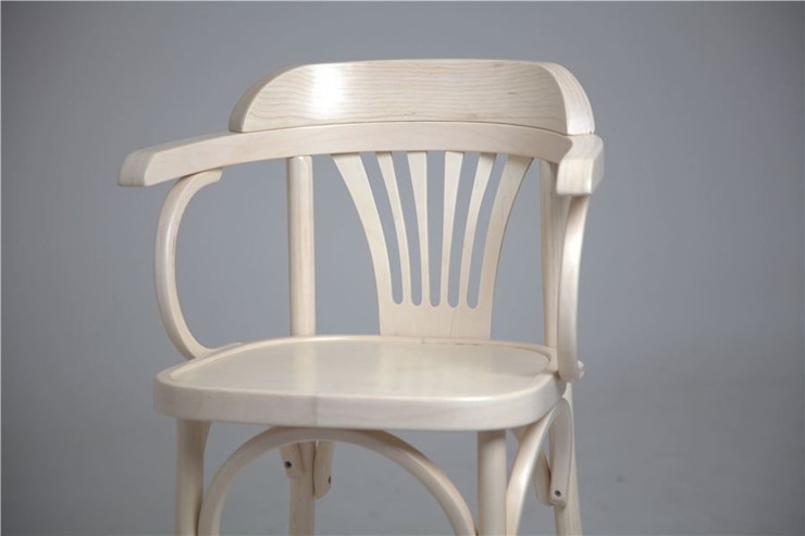 Барный стул 650 твердый (беленый дуб) в Твери - изображение 3