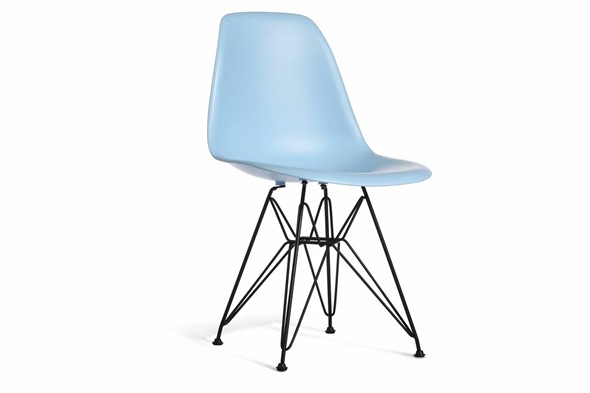 Обеденный стул DSL 110 Black (голубой) в Твери - изображение