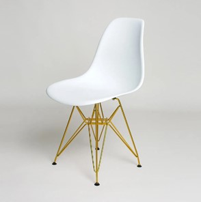Обеденный стул DSL 110 Gold (белый) в Твери