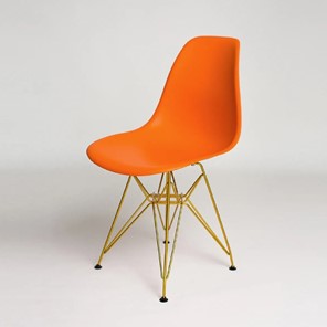Обеденный стул DSL 110 Gold (оранжевый) в Твери